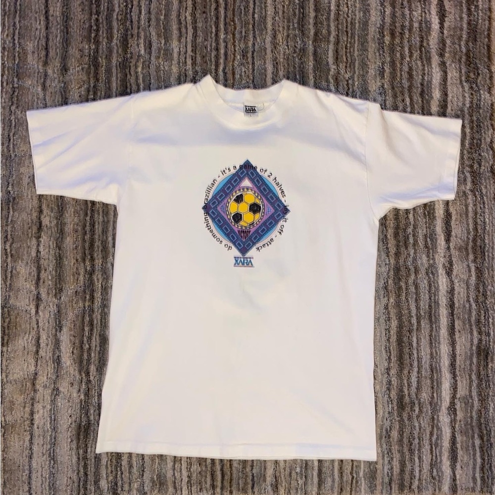 Dope Vintage Soccer T shirt. Condition is like new.